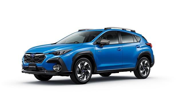 subaru crosstrek automobilis baltame fone