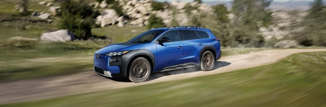 subaru e-outback kelyje