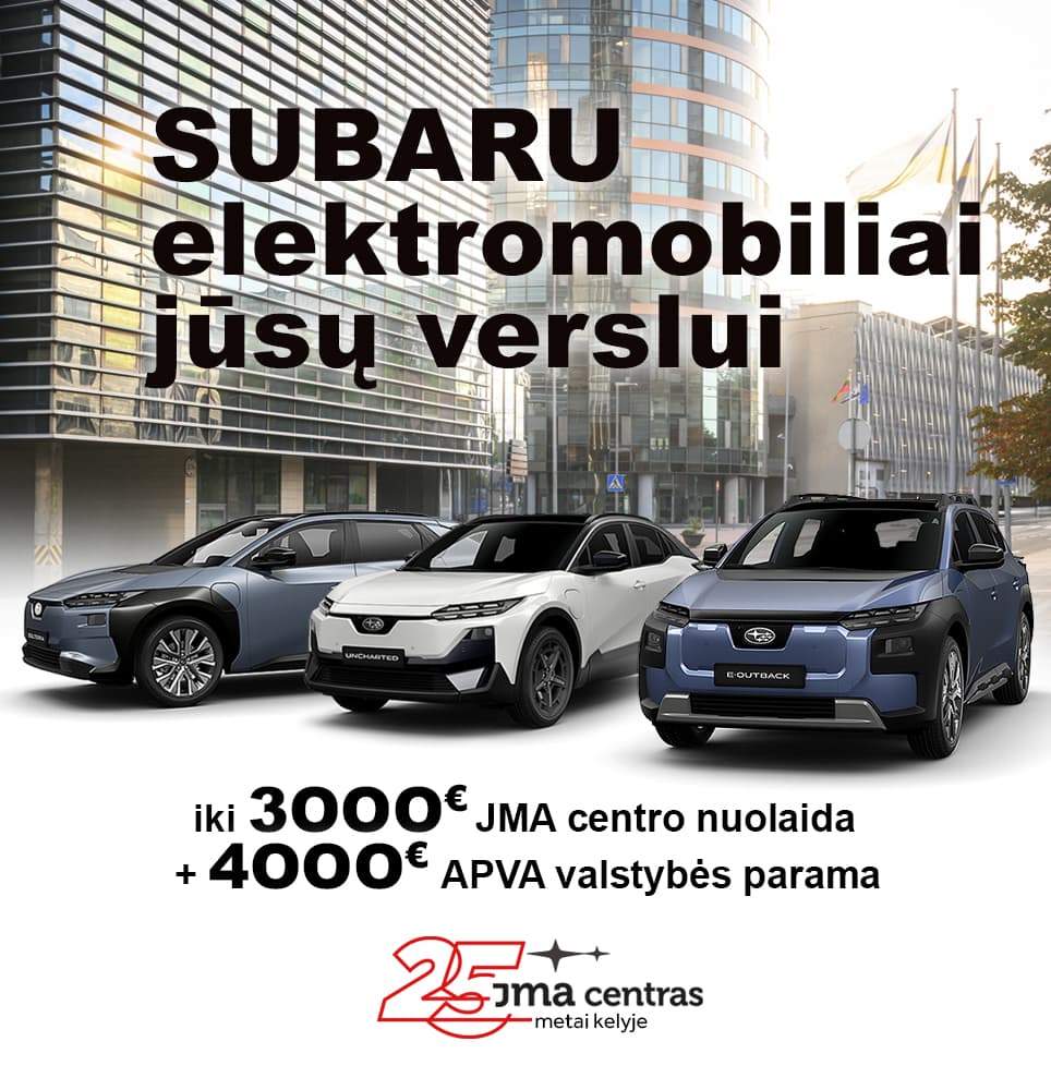 Išskirtinis JMA centro pasiūlymas Jūsų verslui