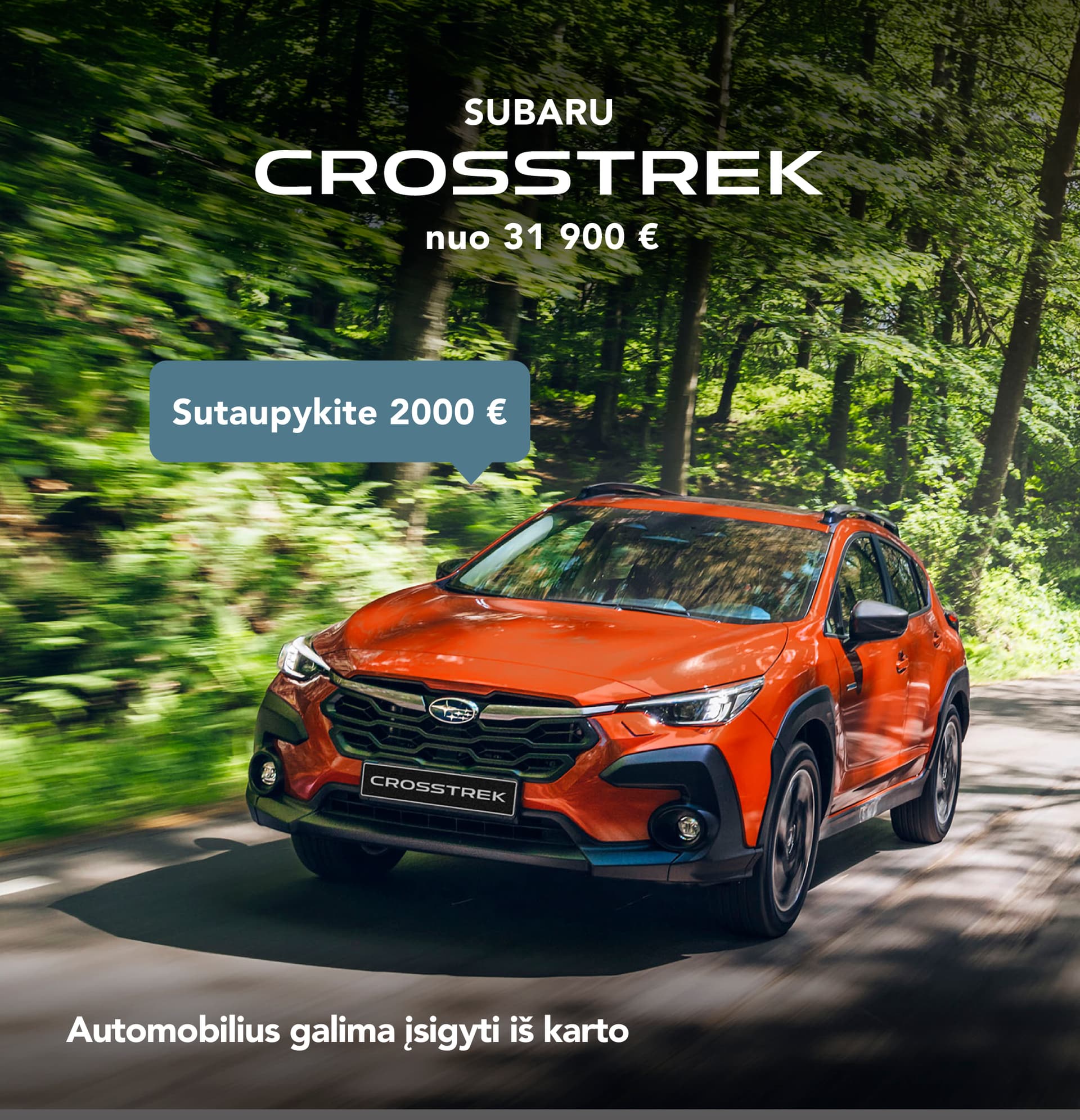 Subaru Crosstrek akcija